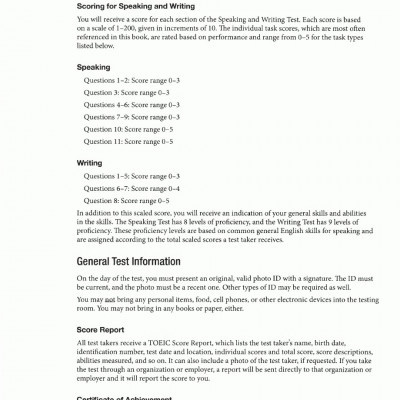Skills for the TOEIC Test Listening and Reading (Sách đen trắng)