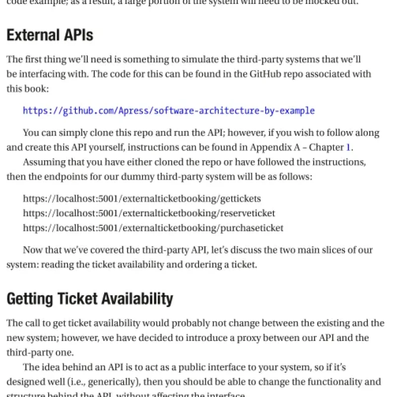 Software Architecture by Example Using C and .NET
