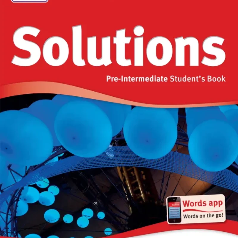 Solutions Pre-Intermediate Student's Book (Sách màu)