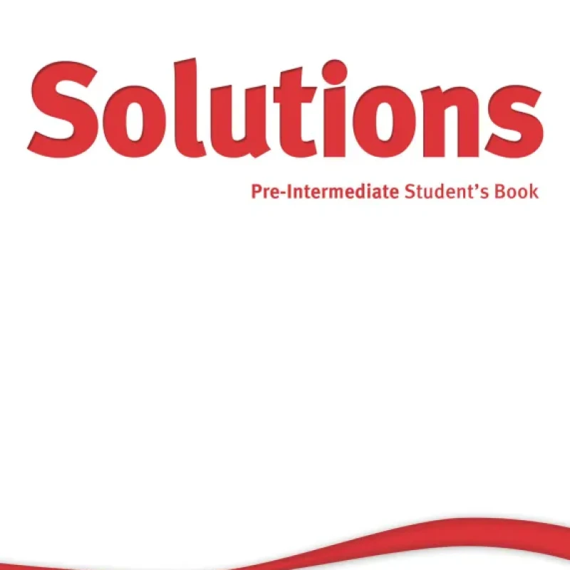 Solutions Pre-Intermediate Student's Book (Sách màu)