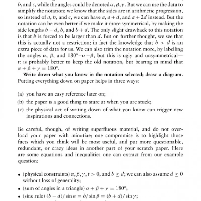 Solving Mathematical Problems