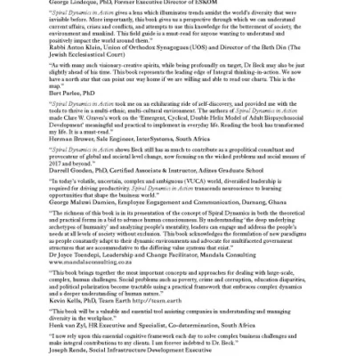 Spiral Dynamics in Action