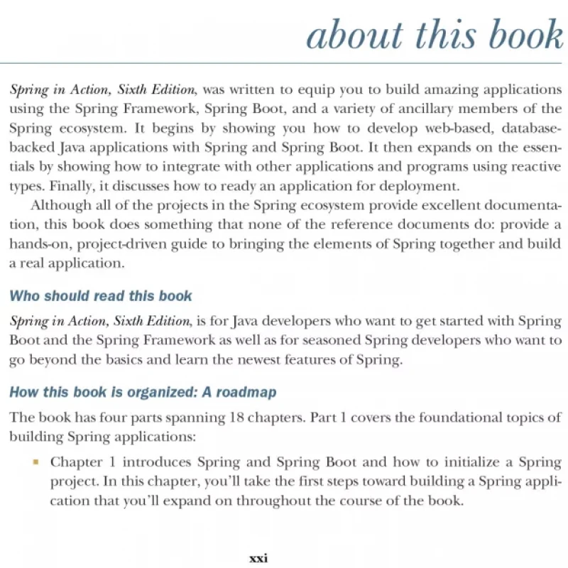 Spring in Action 6th Edition
