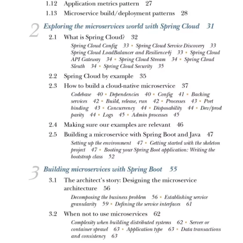 Spring Microservices in Action, Second Edition