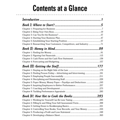 Starting a Business All-in-One for Dummies