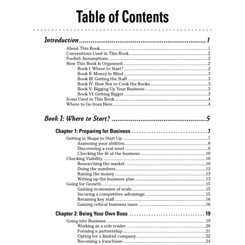 Starting a Business All-in-One for Dummies