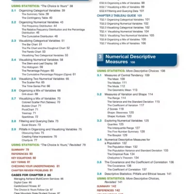 Statistics for managers using Microsoft Excel (Sách màu - Sách đen trắng)
