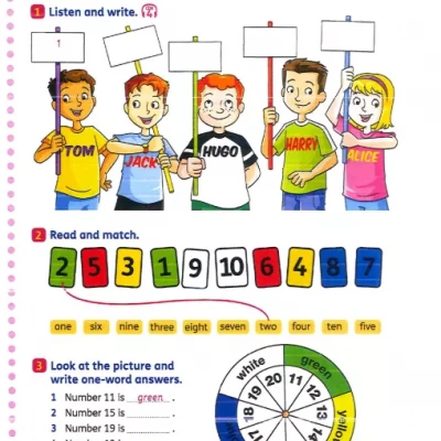 Super Starters 2nd Activity Book ( sách màu)