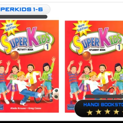 Superkids New Edition Level 1,2,3,4,5,6 (Sách Tiếng Anh dành cho bé)