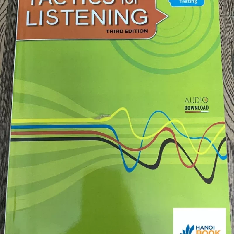 TACTIC FOR LISTENING 3RD ( sách màu)