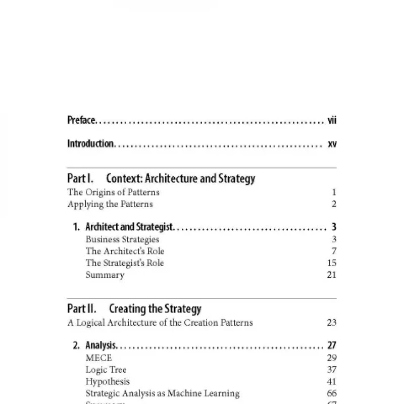 Technology Strategy Patterns