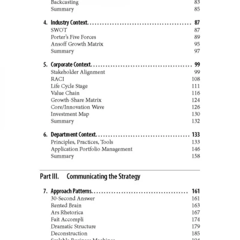 Technology Strategy Patterns