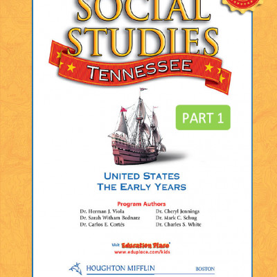 TENNESSEE SOCIAL STUDY GRADE 4 PART 1 (Sách màu)