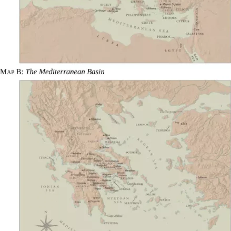 THE GREEK MYTHS - ROBIN WATERFIELD (Sách màu)