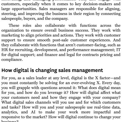 Sách The Harvard Business Review Sales Management Handbook 2024