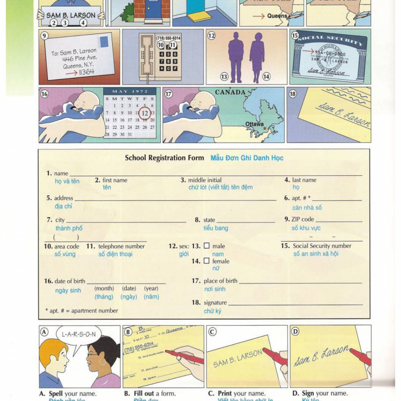 THE OXFORD PICTURE DICTIONARY (Sách màu)