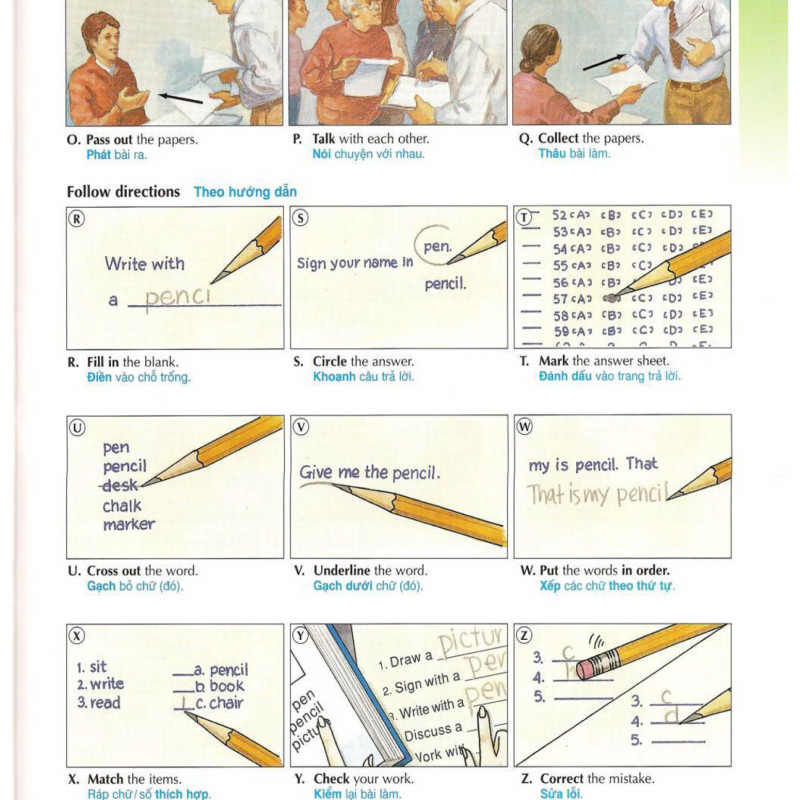 THE OXFORD PICTURE DICTIONARY (Sách màu)