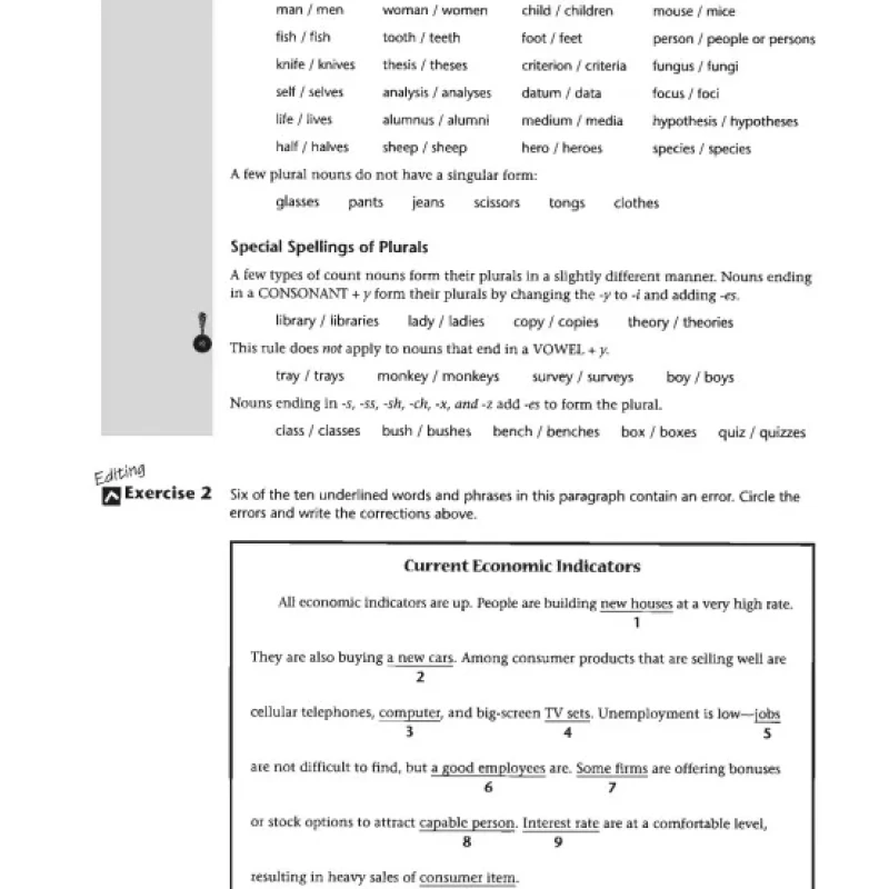 Top 20 Great Grammar for Great Writing ( đen trắng )