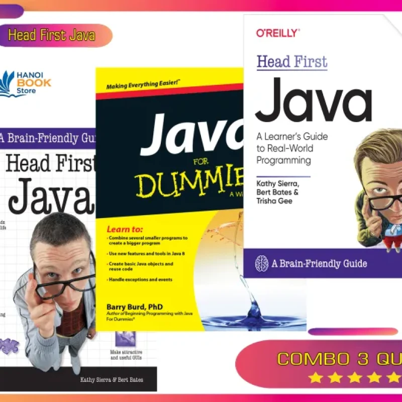 Top 3 Cuốn Sách Java Dành Cho Người Mới Bắt Đầu Head First Java, 2nd Edition - Java For Dummies