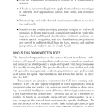 Transformers for Machine Learning A Deep Dive