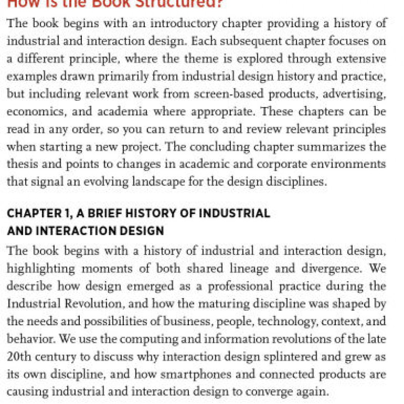 Understanding Industrial Design Principles for UX and Interaction Design