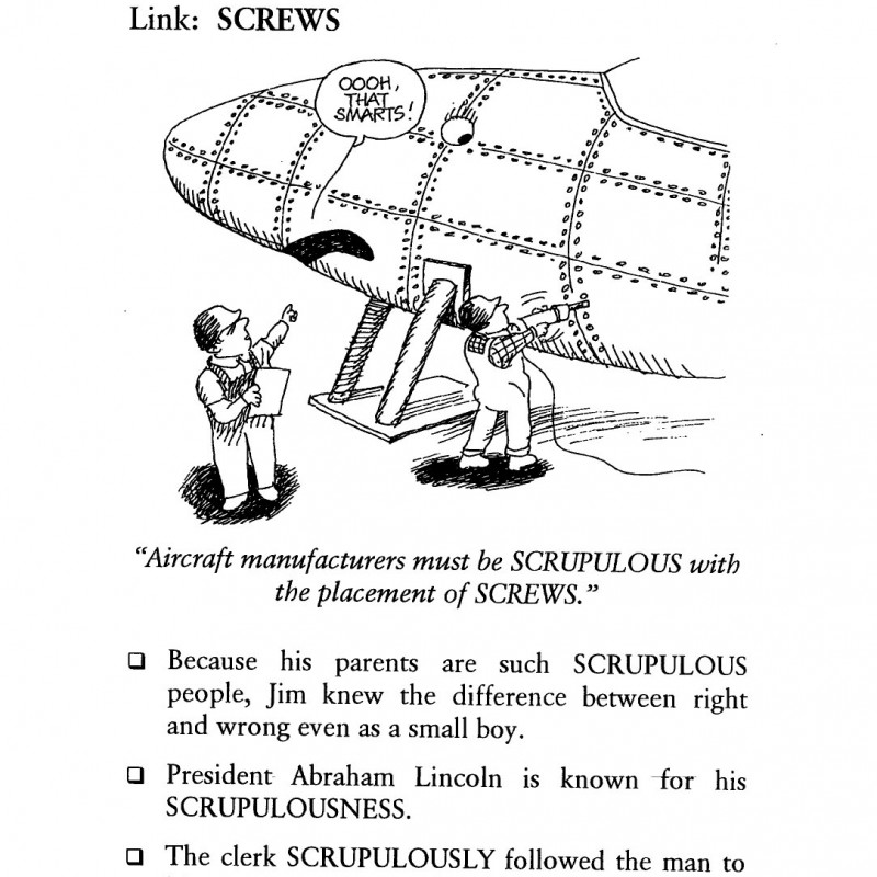 VOCABULARY CARTOONS II SAT WORD POWER (Sách đen trắng)