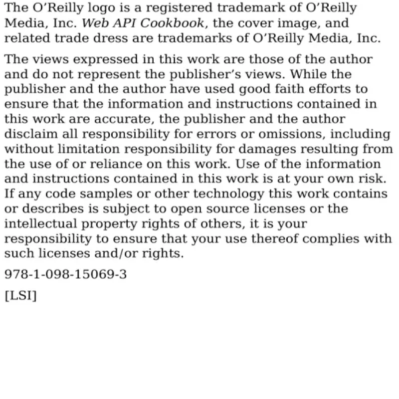 Web API Cookbook - Hanoi Bookstore