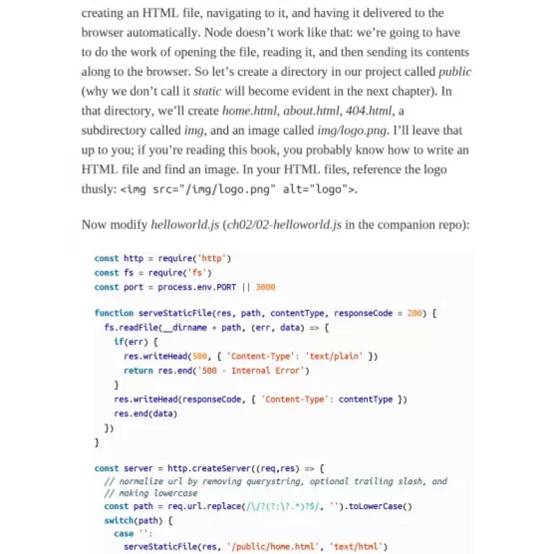 Web Development with Node and Express