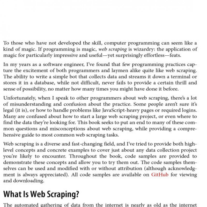 Web Scraping with Python: Collecting More Data from the Modern Web