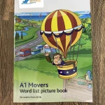 Bộ 3 quyển A1 Movers, FLYERS, STARTERS WORDLIST PICTURE BOOK