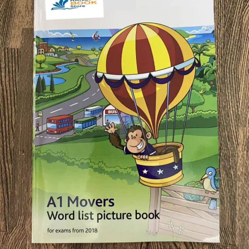 Bộ 3 quyển A1 Movers, FLYERS, STARTERS WORDLIST PICTURE BOOK