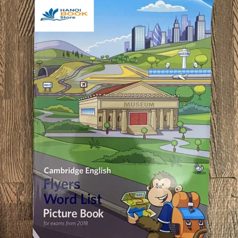 Bộ 3 quyển A1 Movers, FLYERS, STARTERS WORDLIST PICTURE BOOK